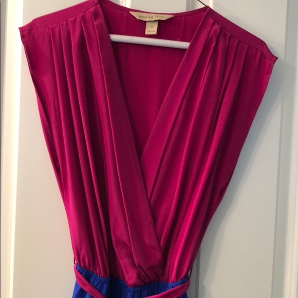 Vibrant pink and blue dress! - Picture 2 of 5